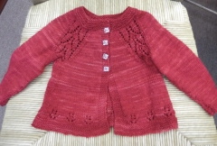 530 Georgies baby girl sweater